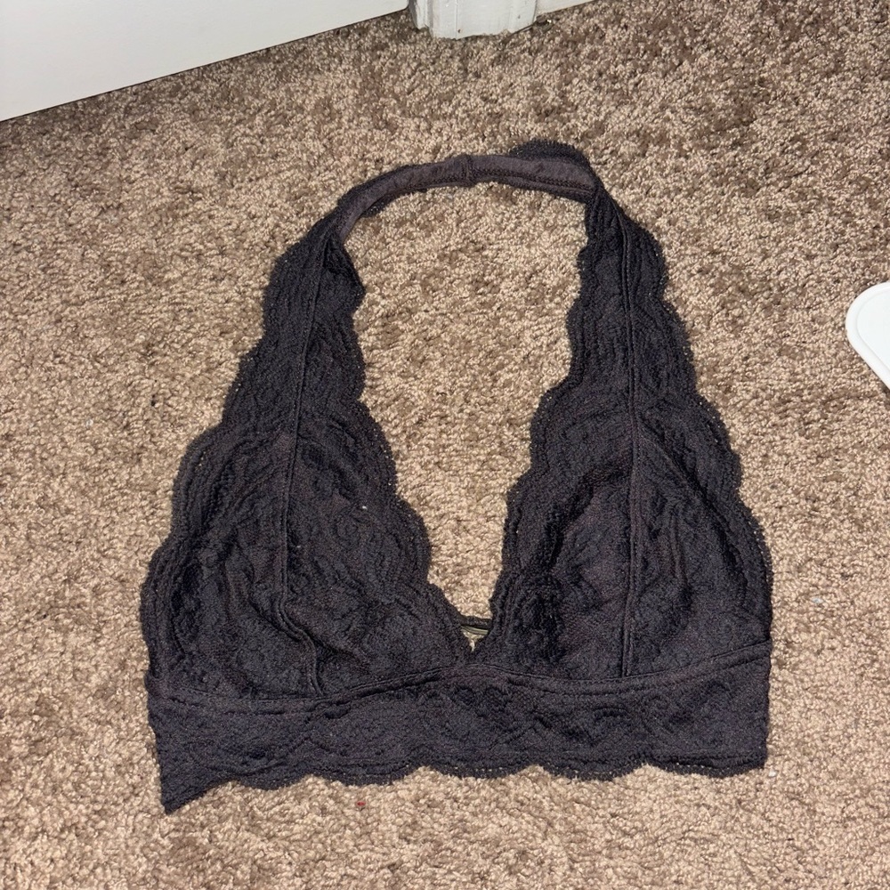 Free People lace grey bralette